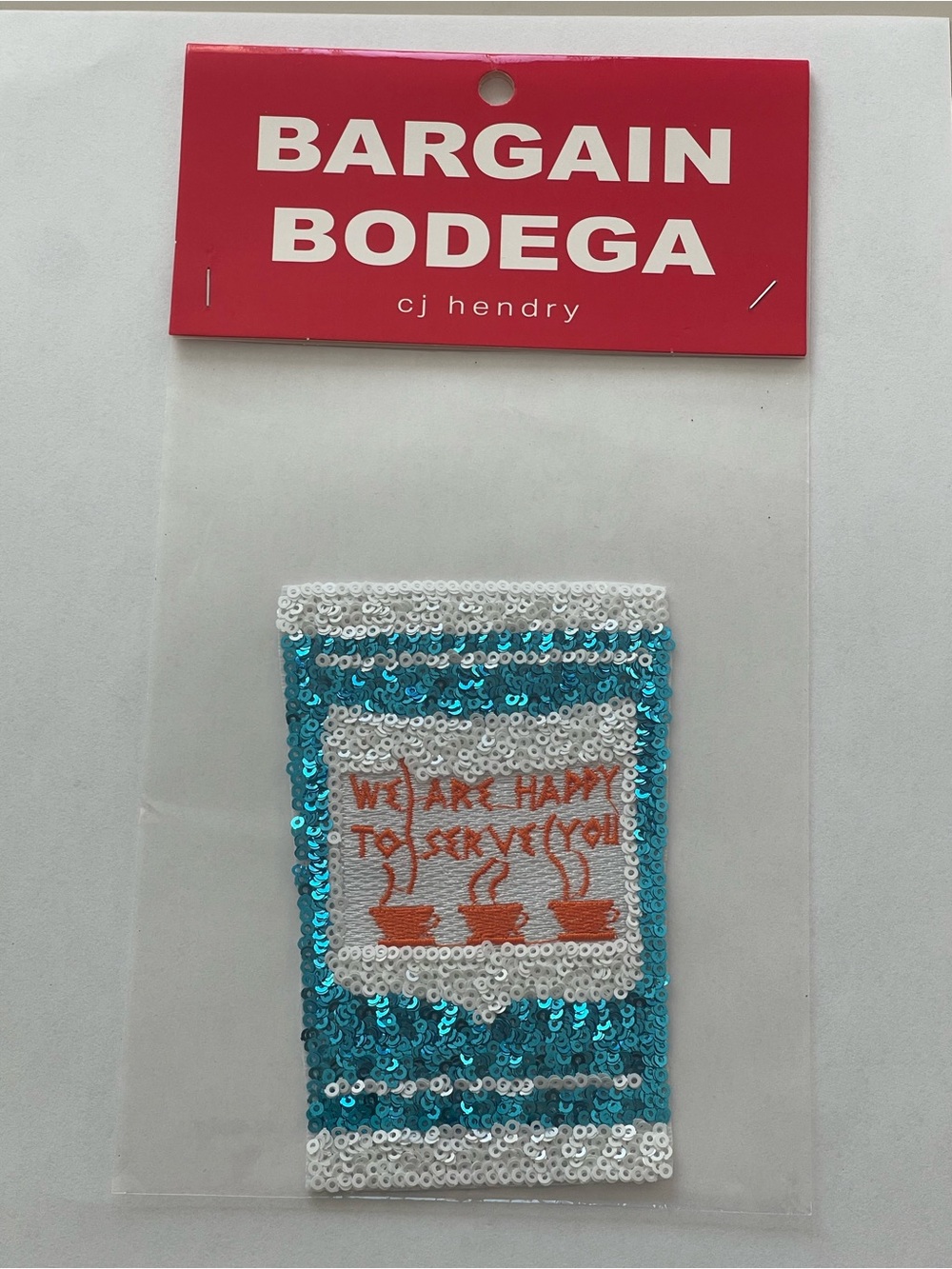 CJ Hendry Bargain Bodega classic NYC coffee cup Patch